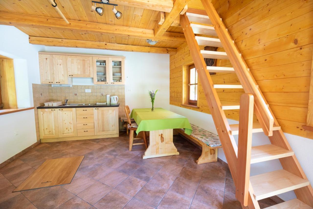 Cottages Kravanja Trenta Eksteriør bilde